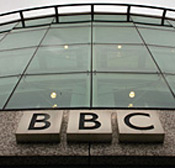 BBC building in London 