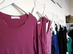 Clothes from eco-friendly designer Stewart + Brown 