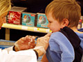 Getting a flu shot