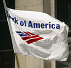 Bank of America flag 