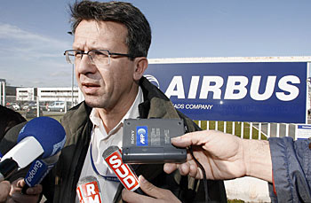 Xavier Petrachi, a French trade-union delegate ... 