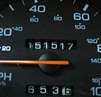 An odometer 