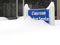 Buried sign