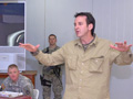 Gov. Pawlenty speaks to National Guard soldiers