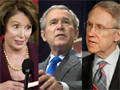 Reid, Bush, Pelosi