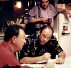 A scene from HBO's "The Sopranos" 
