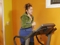 Mary Dimino works out every day