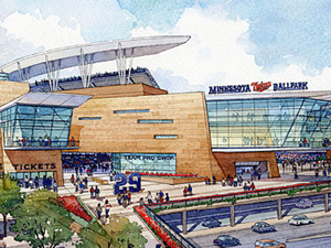 minnesota twins new stadium face