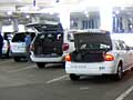 Taxis waiting