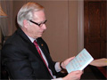 University of Minnesota president Robert Bruininks