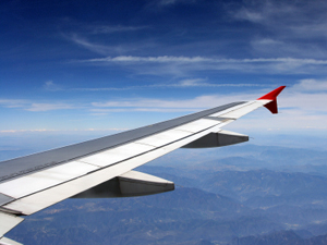 View from a plane 