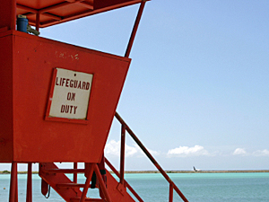 Lifeguard booth 