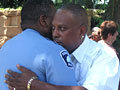 Comfort from a police officer