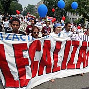 Immigration demonstration 