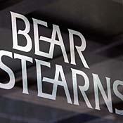 Bear Stearns sign 