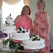 Susan Lobsinger, left, and Wendy Hunter. 