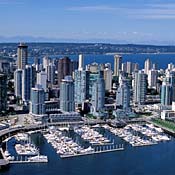 Vancouver skyline 