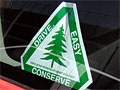 'Drive easy' decal