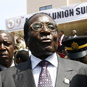 Zimbabwe President Robert Mugabe 