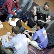 Entrepreneurship students 