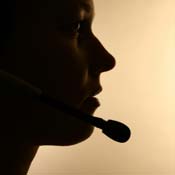 Call center operator 