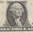 U.S. one dollar bill