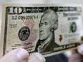 A U.S. $10 bill