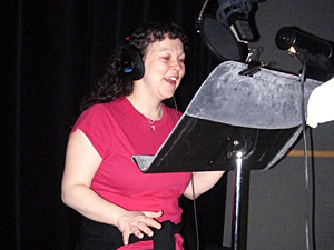 Voice actor Laura Teasdale 