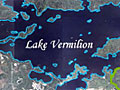 Map of Lake Vermilion