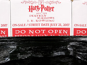 Boxes+containing+copies+of+the+new+book++Harry+Potter+and+the