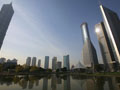 Skyscrapers in Shanghai, China