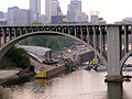 Remains of I-35W bridge