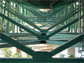 Underside of bridge