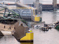 Blocked at the locks