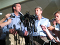 Meeting the media