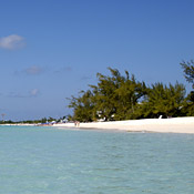 Seven Mile Beach on Grand Cayman Island 