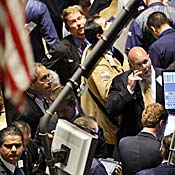 Traders at the New York Stock Exchange 