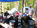 Fireless camping