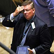 NYSE trader 