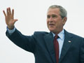 President Bush boards Air Force One