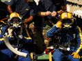 Navy divers