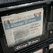 Chicago Tribune news box 