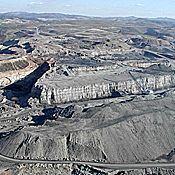 A mountaintop removal operation near Kayford ... 