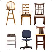 Chairs of all kinds -- missing from the ... 