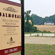 A new housing development in Upper Marlboro, Md. 