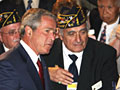 Bush with American Legion