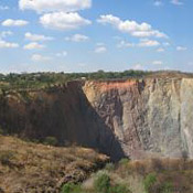 Ths Cullinan Mine: In this enormous hole, nine ... 