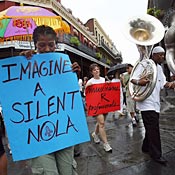 Marchers protest plight of the New Orleans ... 