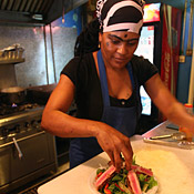 Pam Thompson is owner and chef of Coco Hut ... 