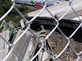 Fallen bridge